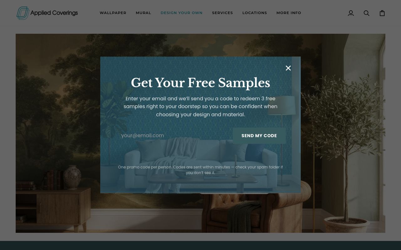Homepage of Applied Coverings's website
