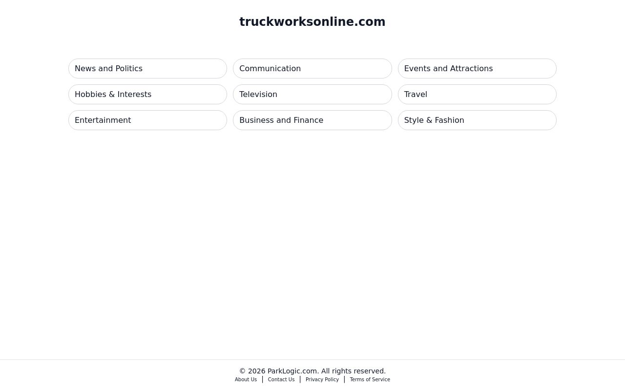 Homepage of Truckworks Automotive Outfitters's website
