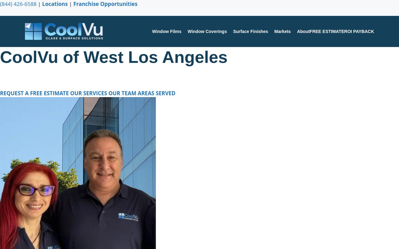 Homepage of CoolVu - Commercial & Home Window Tint's website