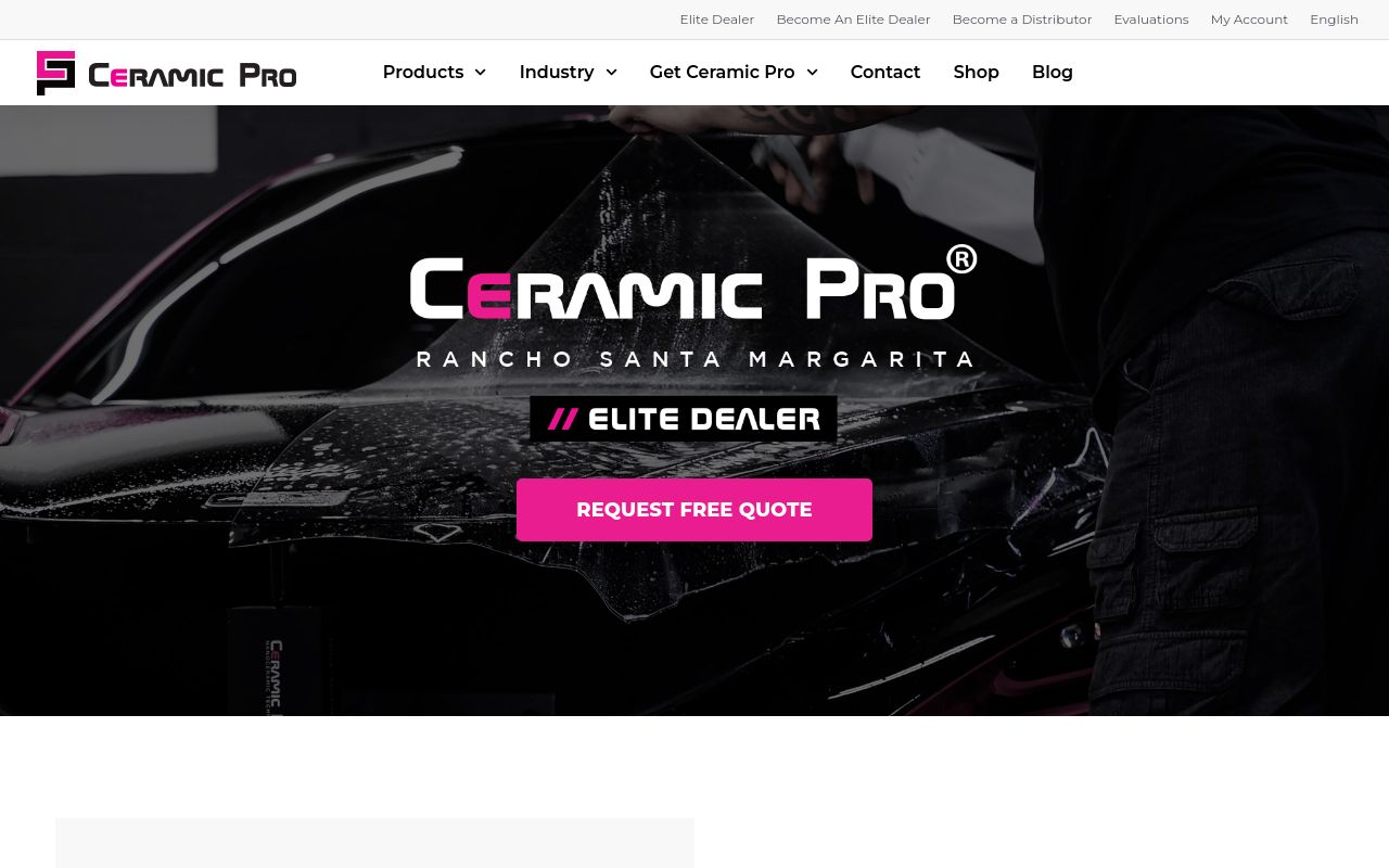 Homepage of Ceramic Coating by Audio Toyz | Ceramic Coating, Paint Protection Film, Window Tinting, Vinyl Wrap's website