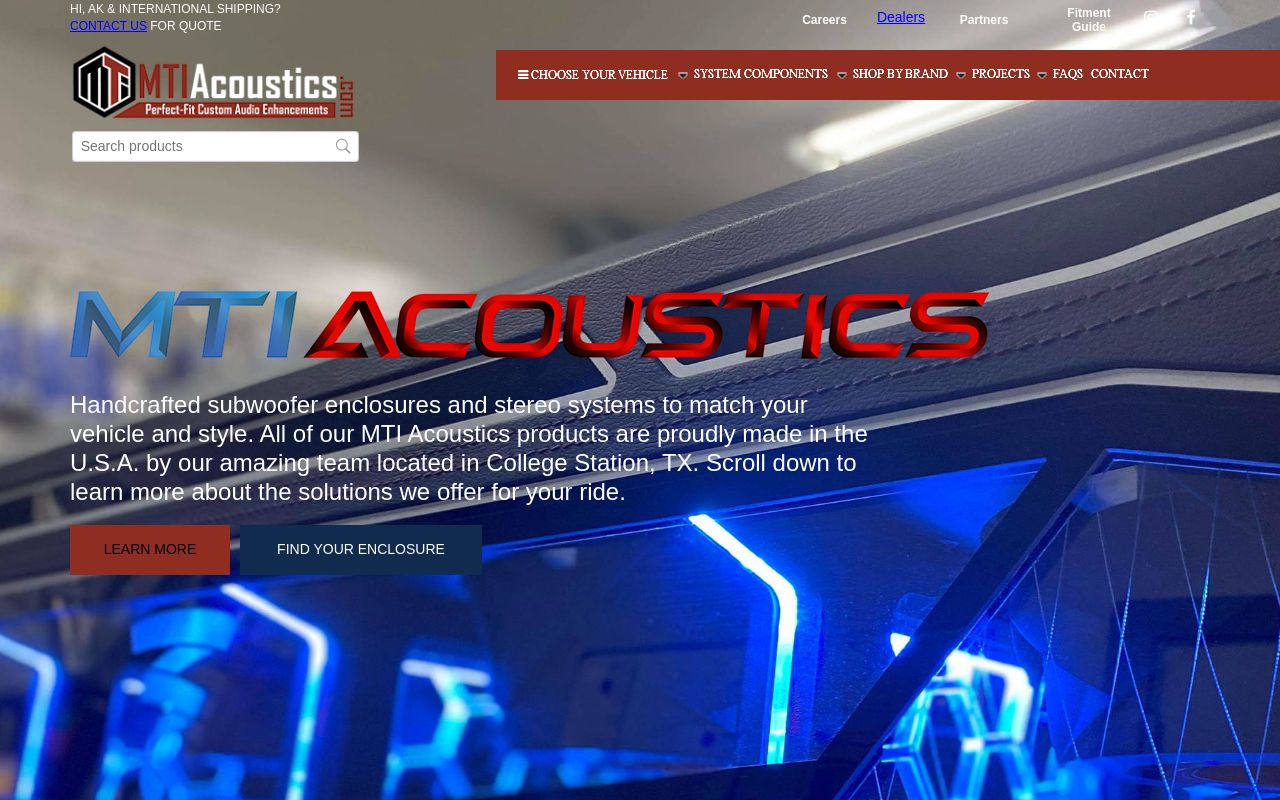 Homepage of Mobile Toys's website