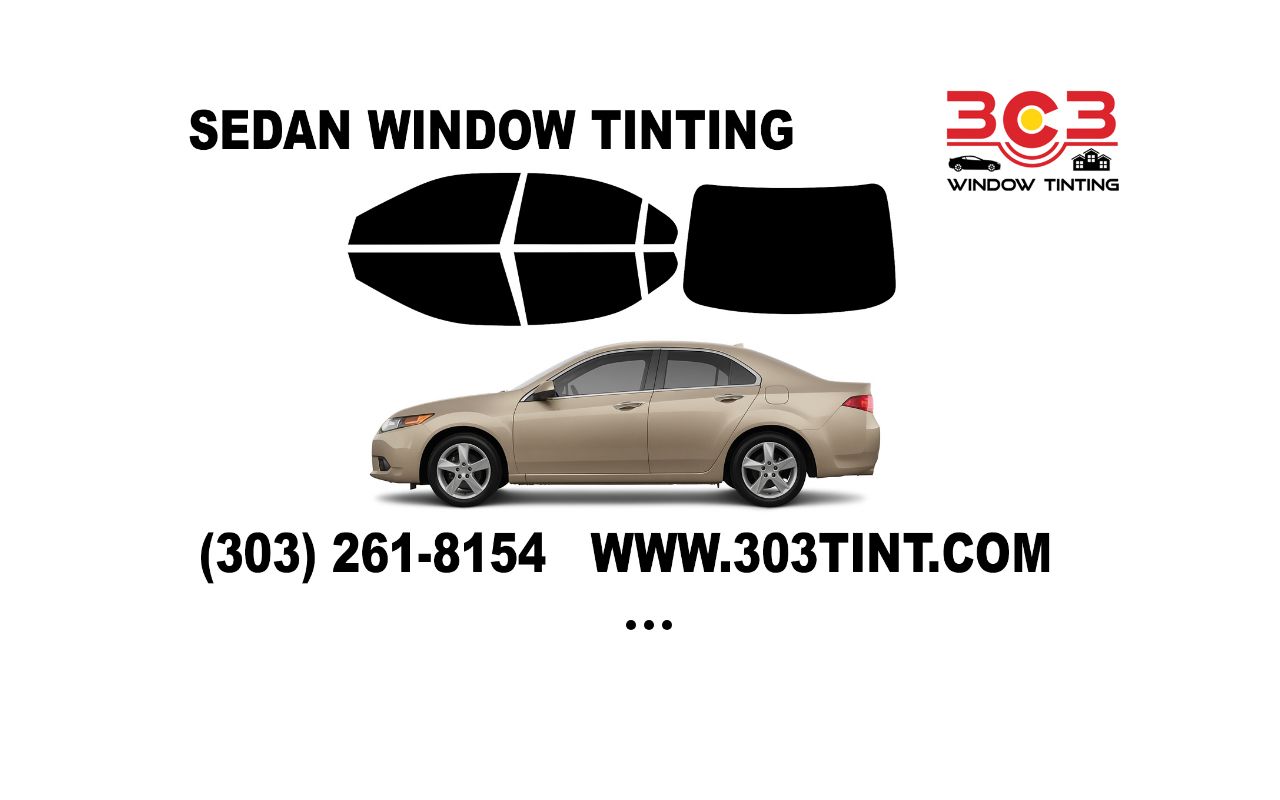 Homepage of 303 Window Tinting's website