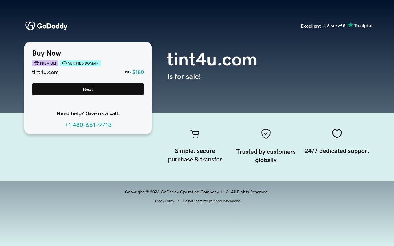 Homepage of Tint Crafters On Broadway's website