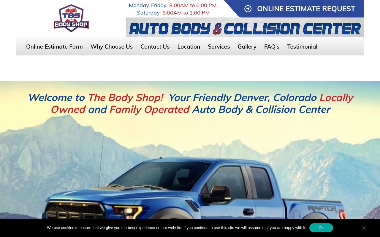 Homepage of Window Tinting & 3M Clear Shield's website