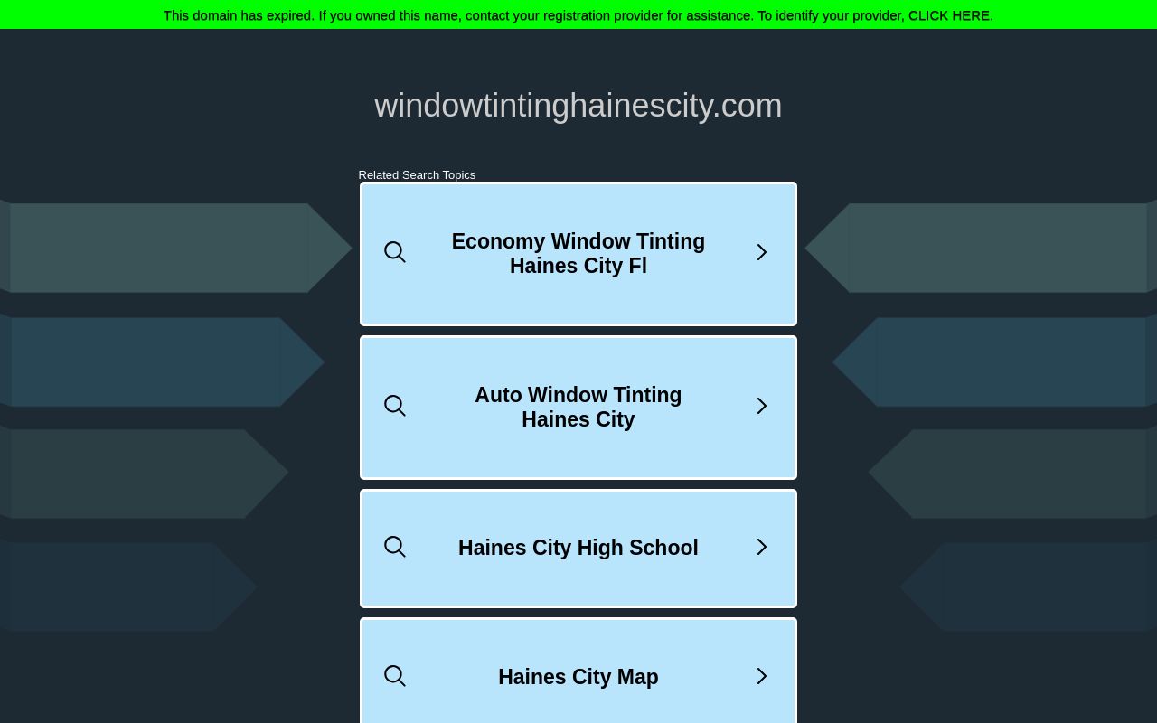 Homepage of All American Window Tinting's website