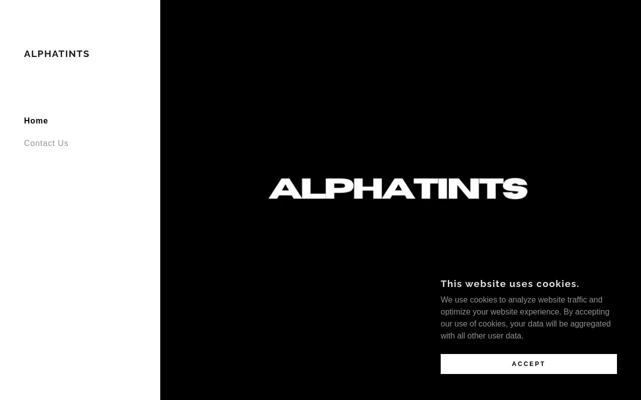Homepage of ALPHATINTS's website
