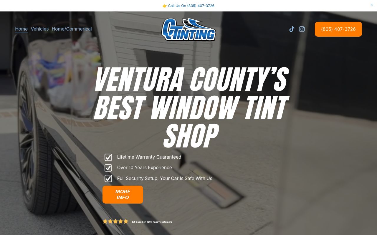 Homepage of Qtinting's website