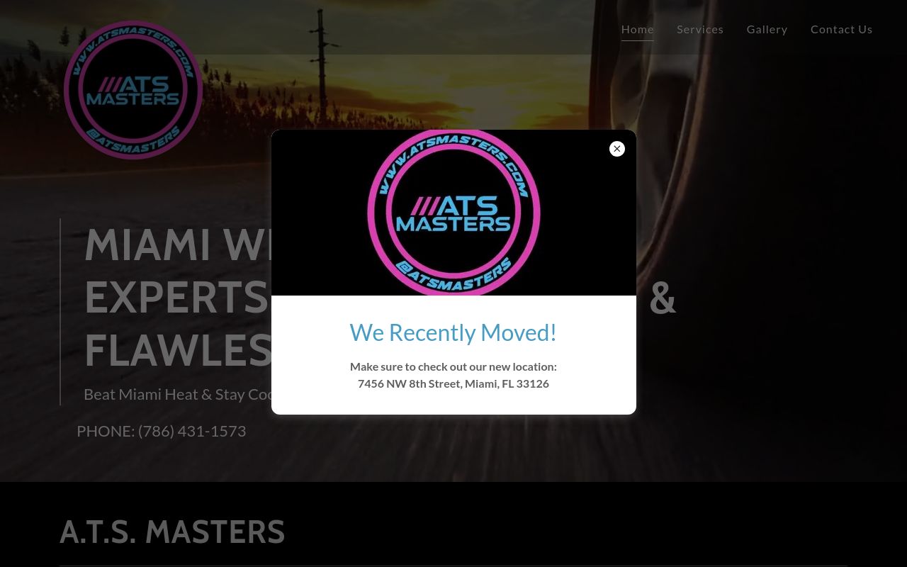 Homepage of Audio, Tint, & Security Masters's website