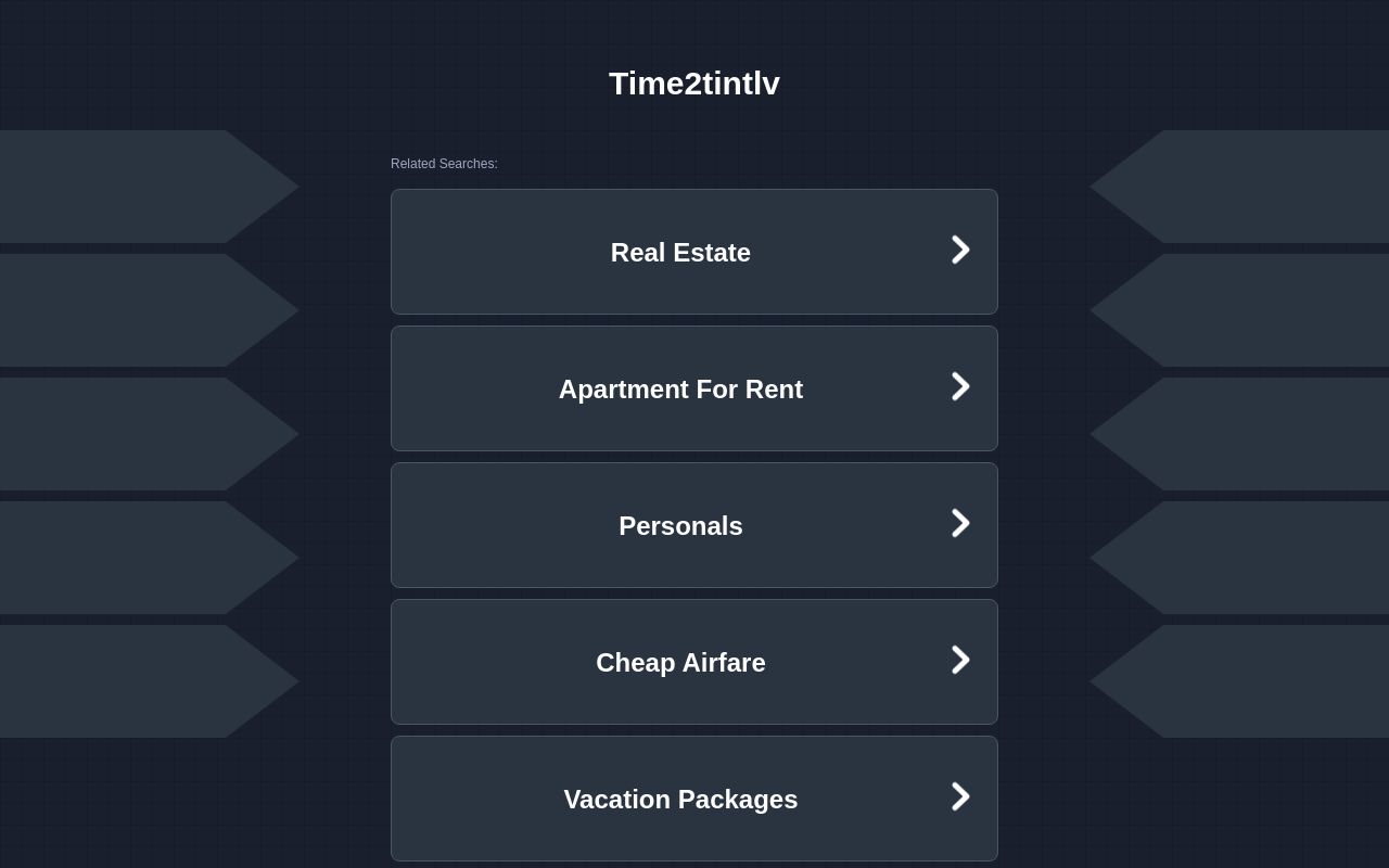 Homepage of Time 2 Tint Window Tinting's website