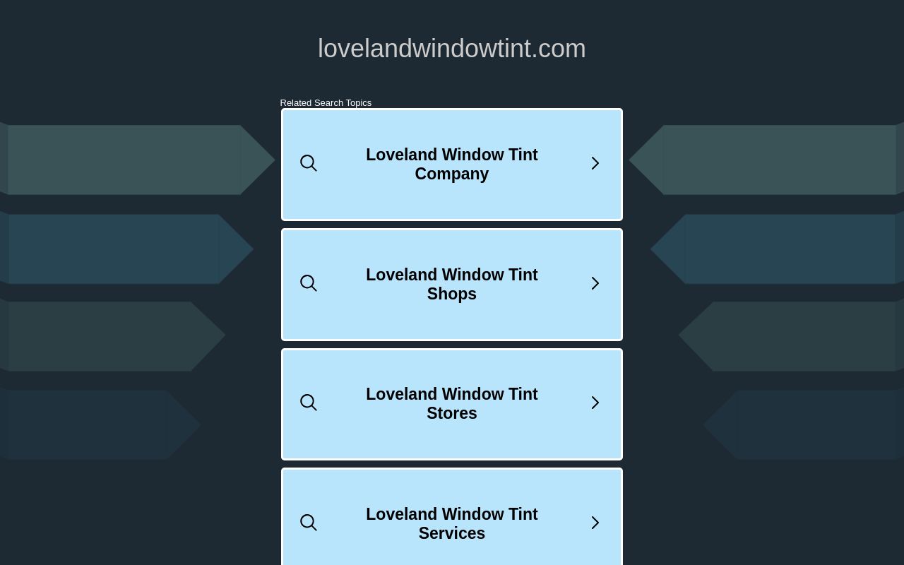 Homepage of Crystal Clean Tinting and Clear Bra's website