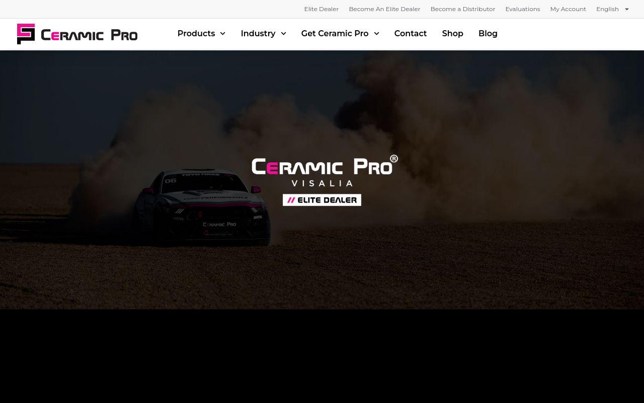 Homepage of Rays' Tint shop LLC's website