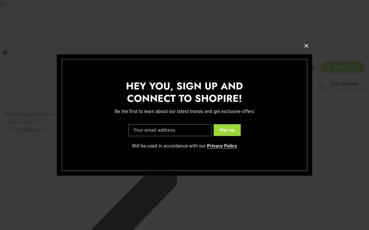 Homepage of Pro Audio's website