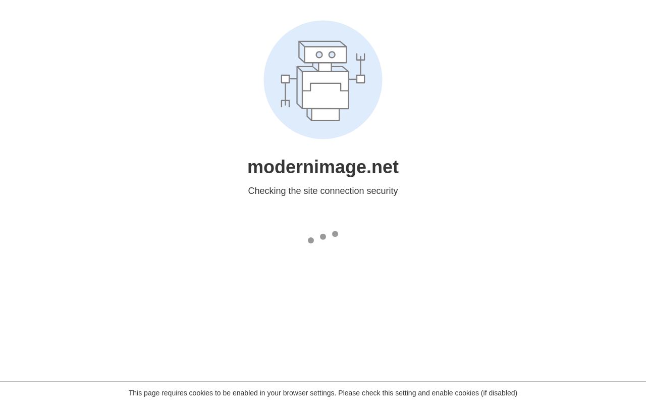 Homepage of Modern Image's website