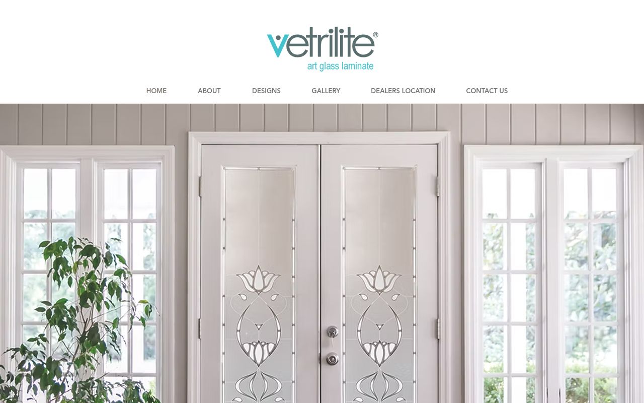 Homepage of Vetrilite's website