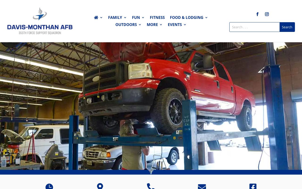 Homepage of Auto Hobby Shop's website