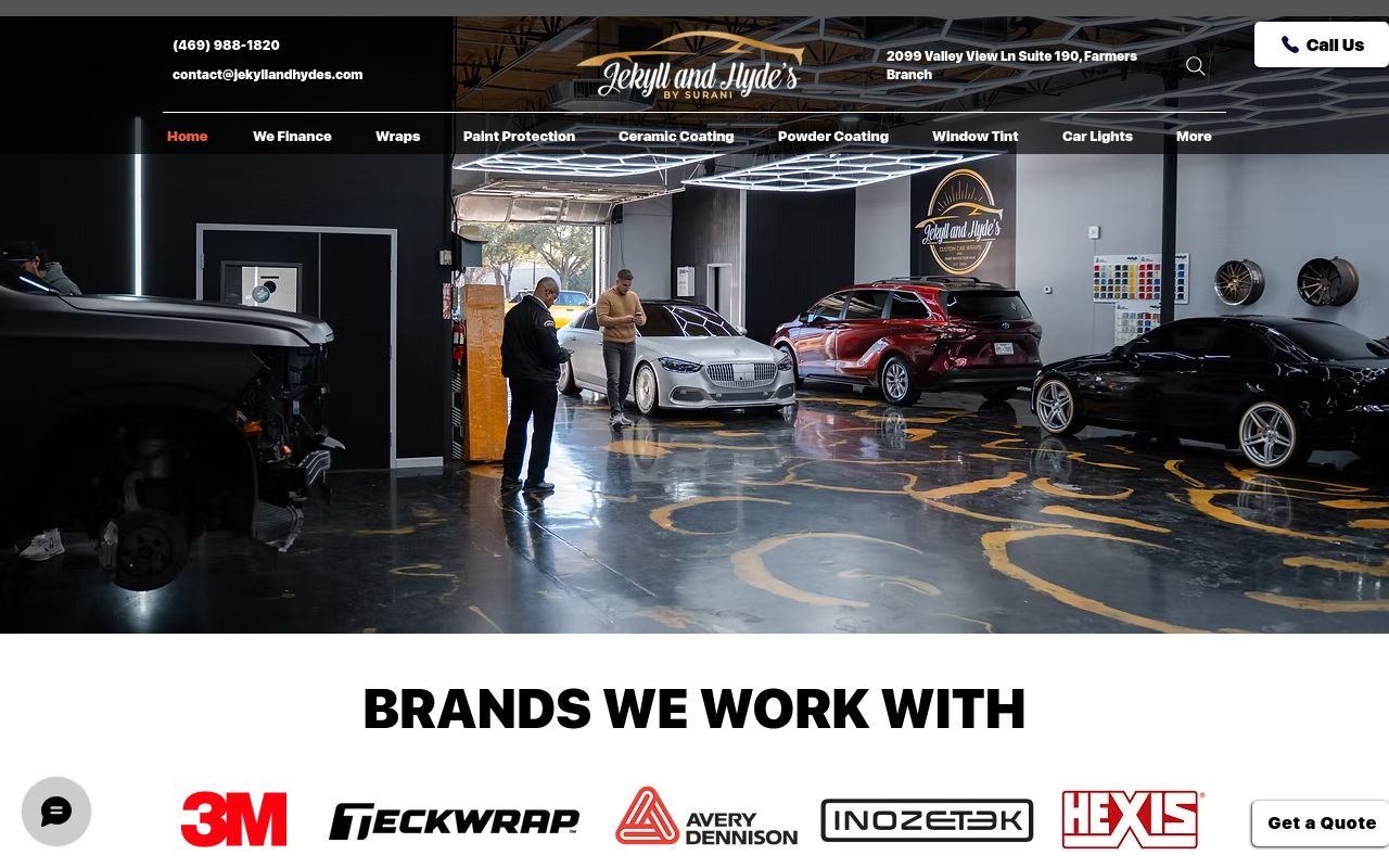 Homepage of Jekyll And Hydes's website