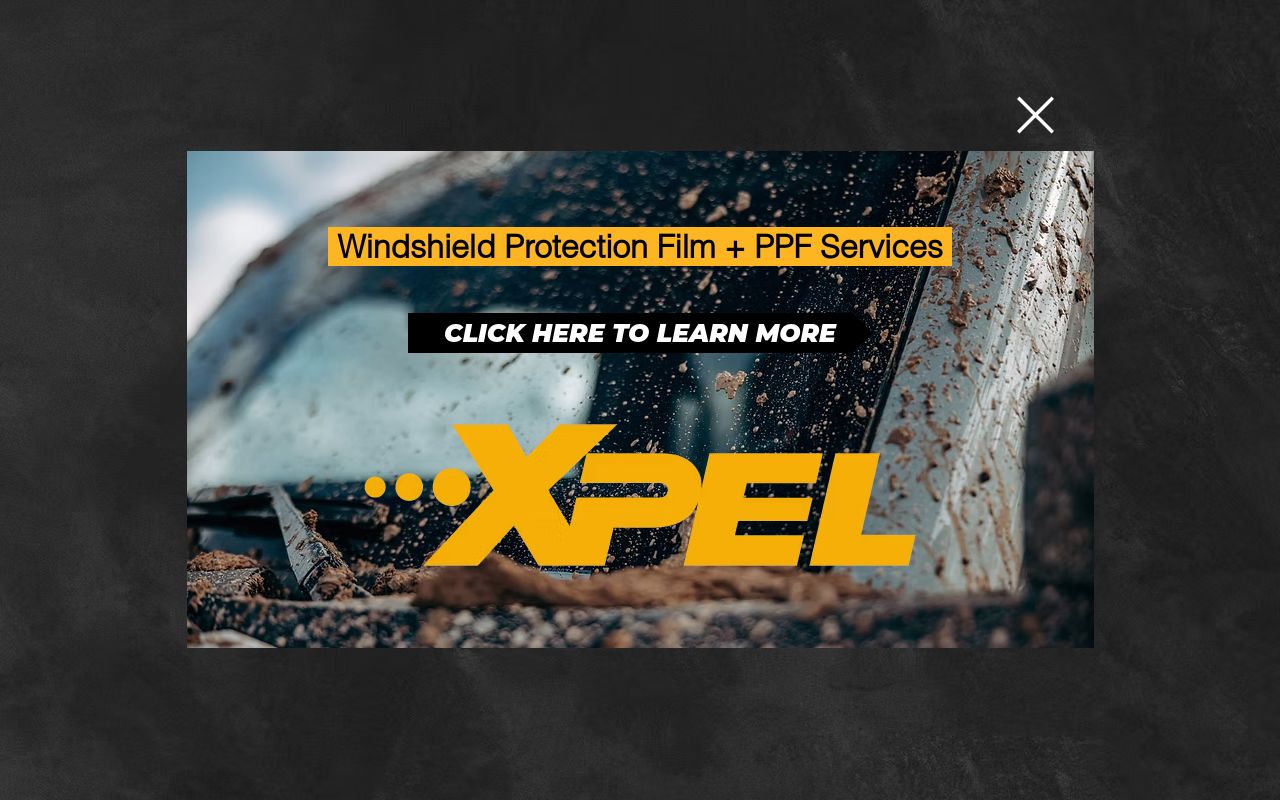 Homepage of ClearView Tint and Glass's website