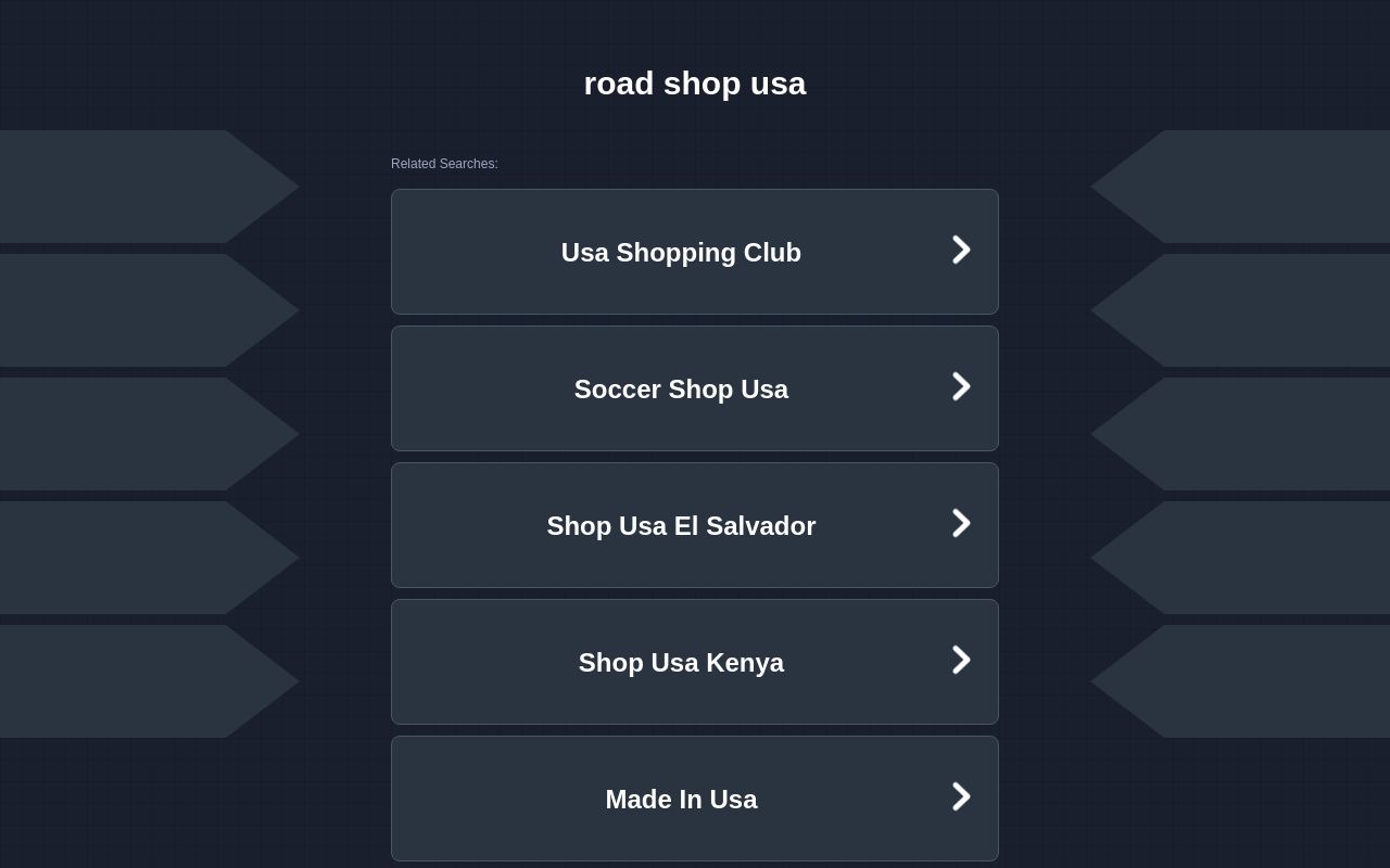 Homepage of Roadshop's website