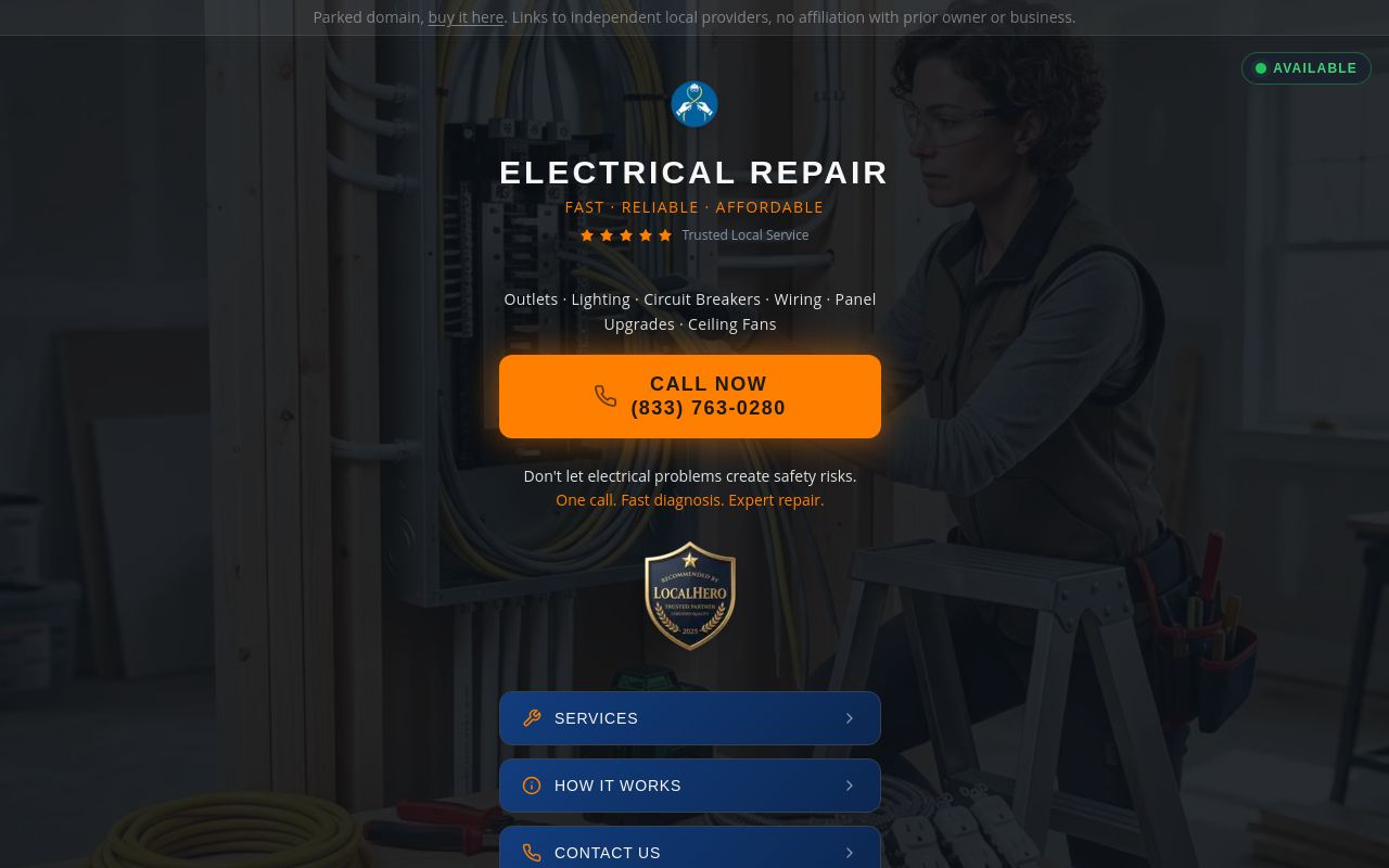Homepage of Executive Tint - The Heights's website