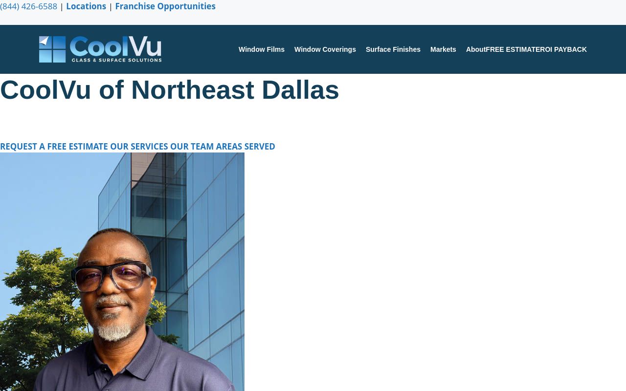Homepage of CoolVu of Northeast Dallas - Home & Commercial Window Film's website