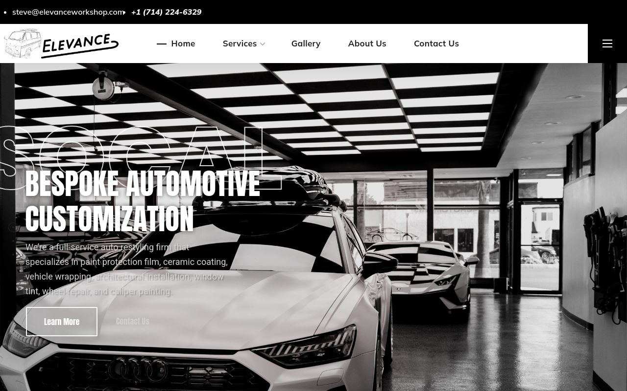 Homepage of Elevance's website